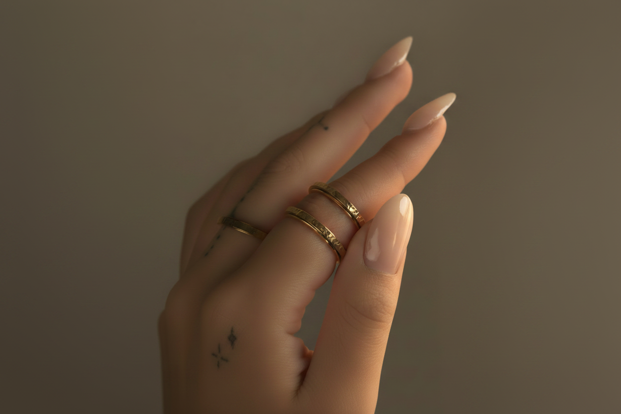 Textured Spinner Ring