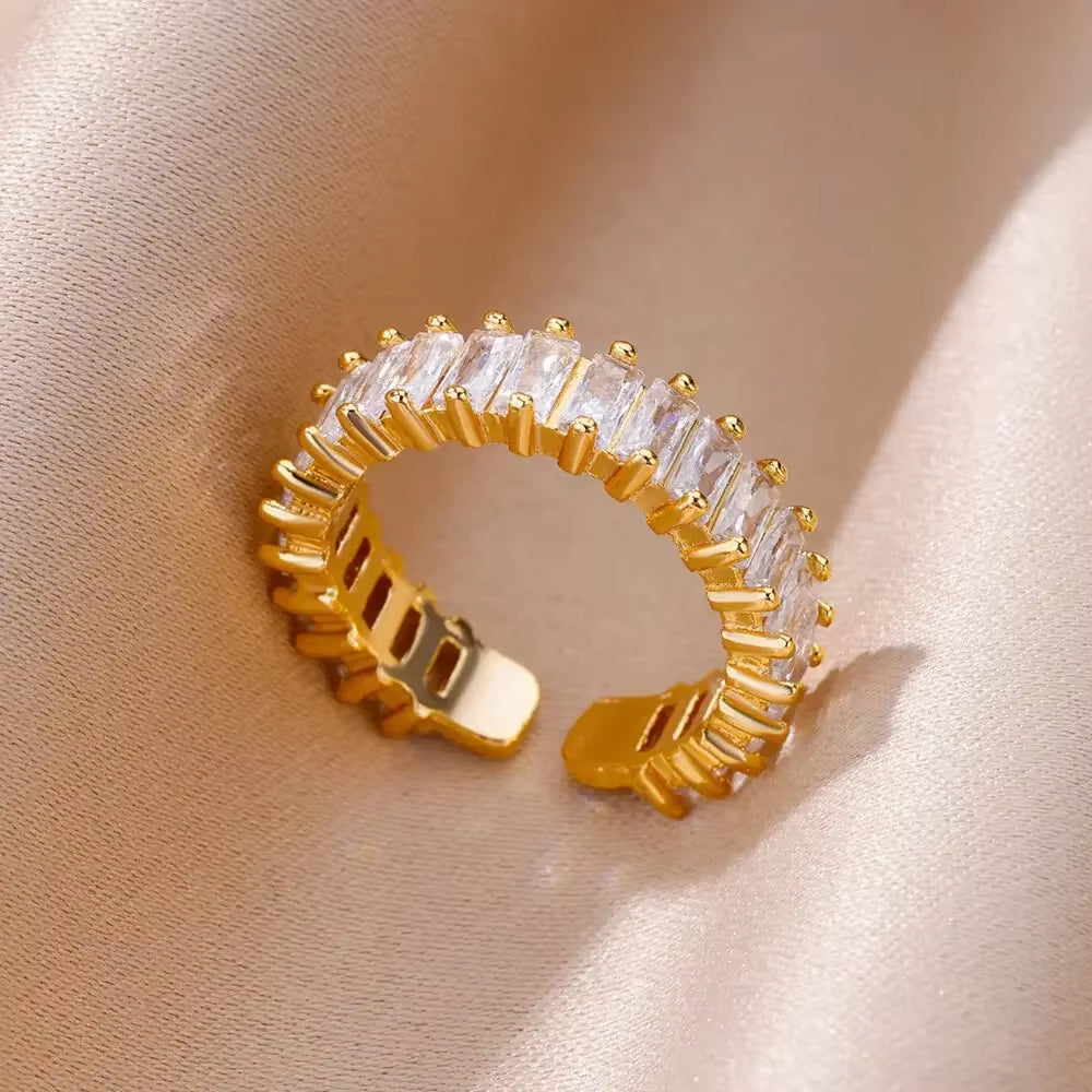 Gold Color Stainless Steel Rings